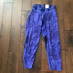 Nike‎ Pro Combat DriFit 3/4 Running Tights Medium